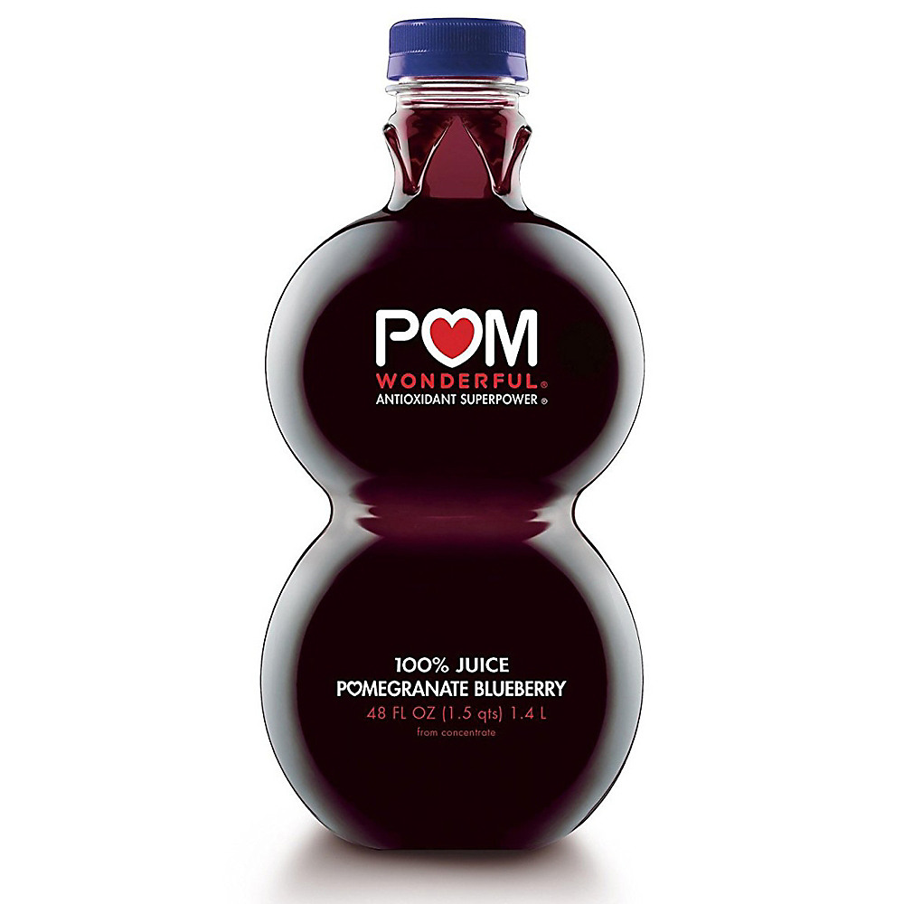 Calories in Pom Wonderful Pomegranate Blueberry 100% Juice, 48 oz