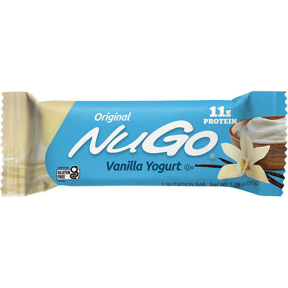 Calories in NuGo Vanilla Yogurt Protein Bar, 1.76 oz
