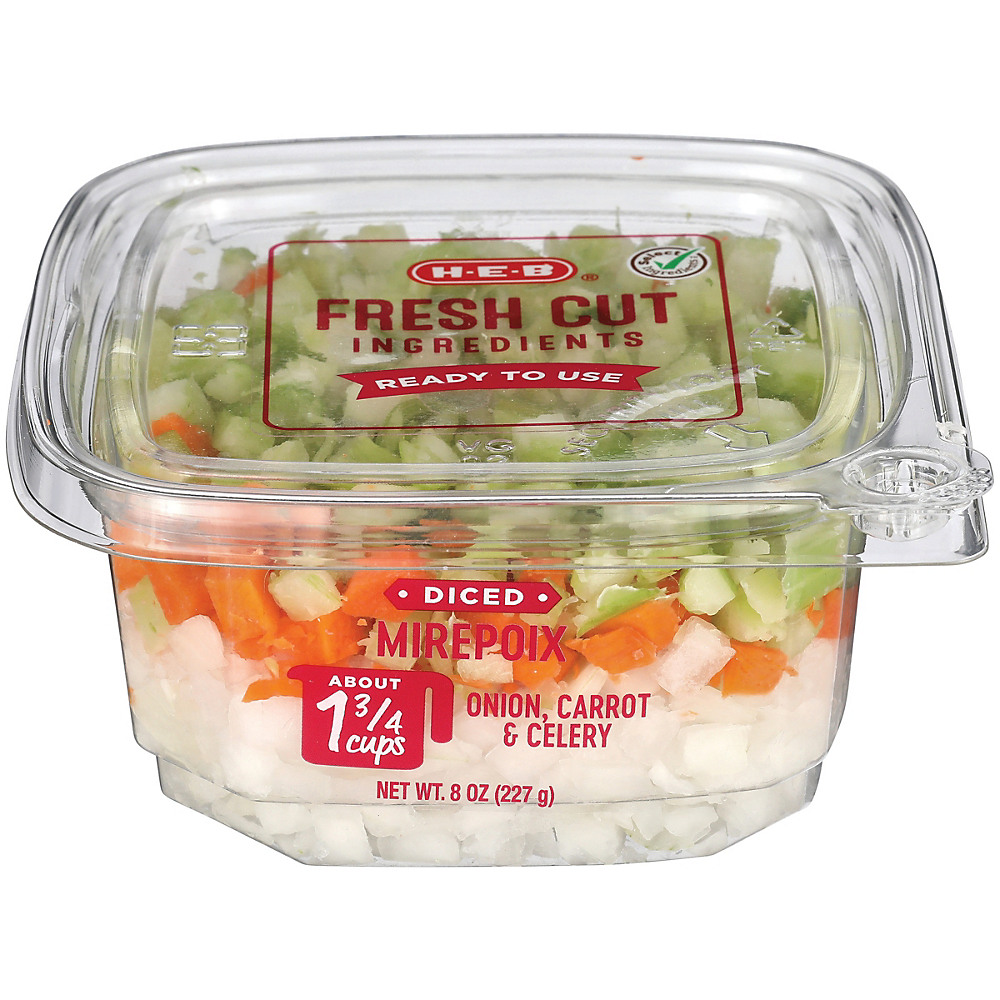 Calories in Fresh Diced Savory Vegetables, 8 oz