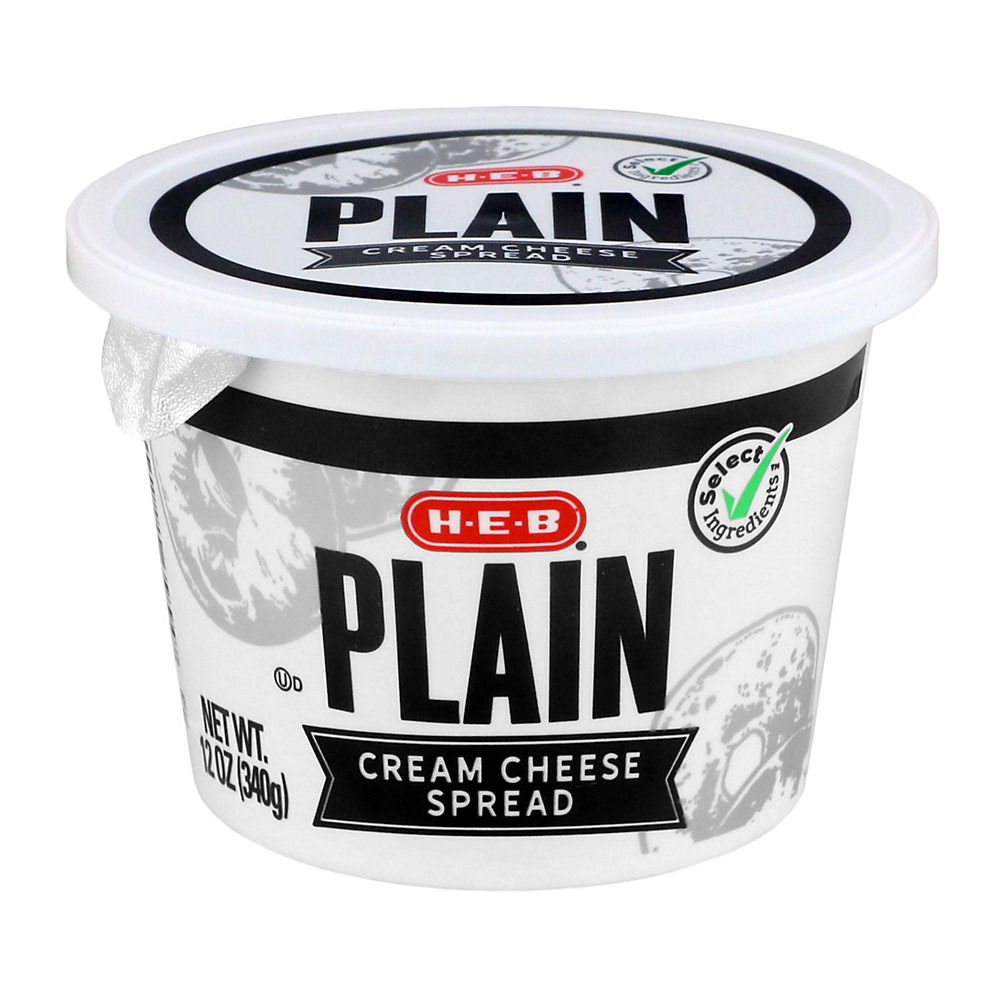 Calories in H-E-B Regular Cream Cheese Spread, 12 oz