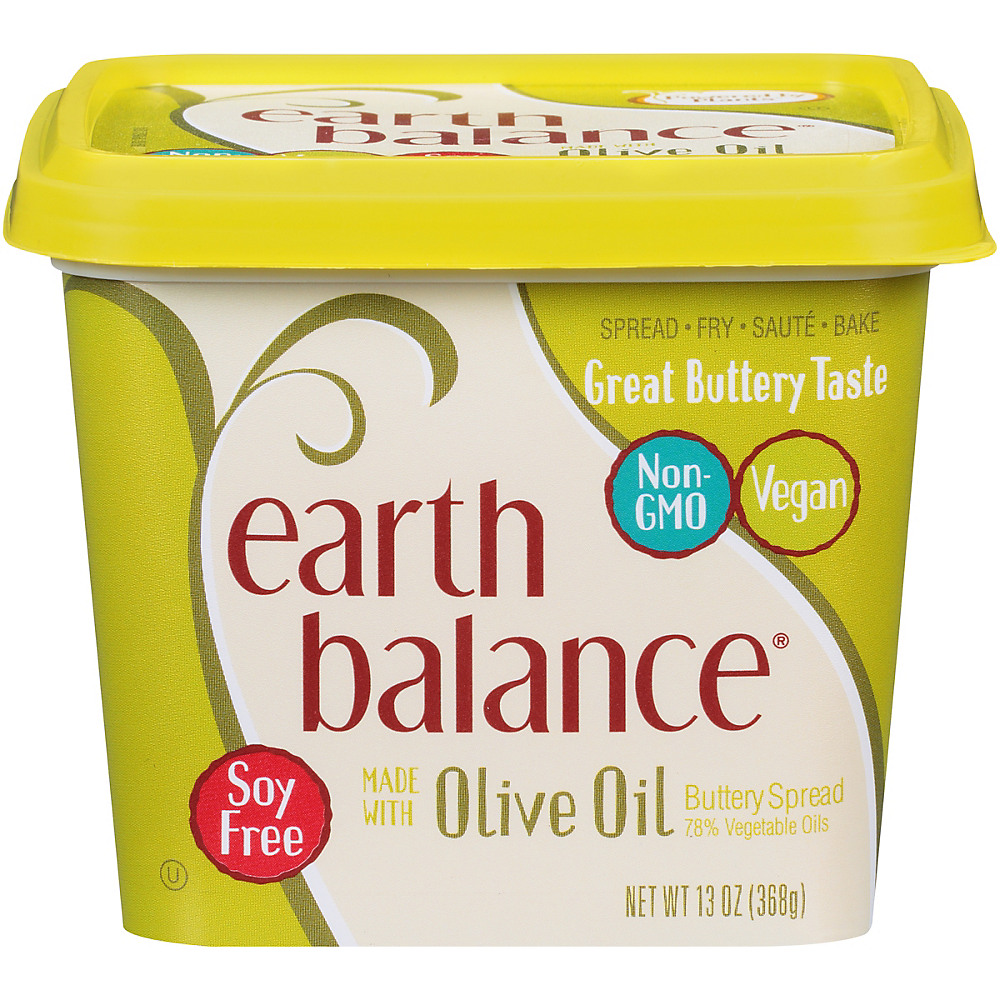 Calories in Earth Balance Olive Oil Buttery Spread, 13 oz