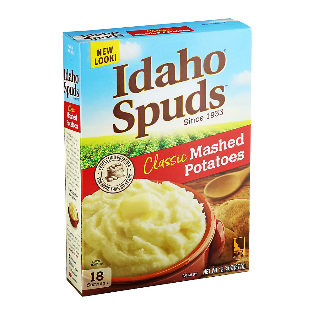Calories in Idaho Spuds Classic Mashed Potatoes, 13.3 oz