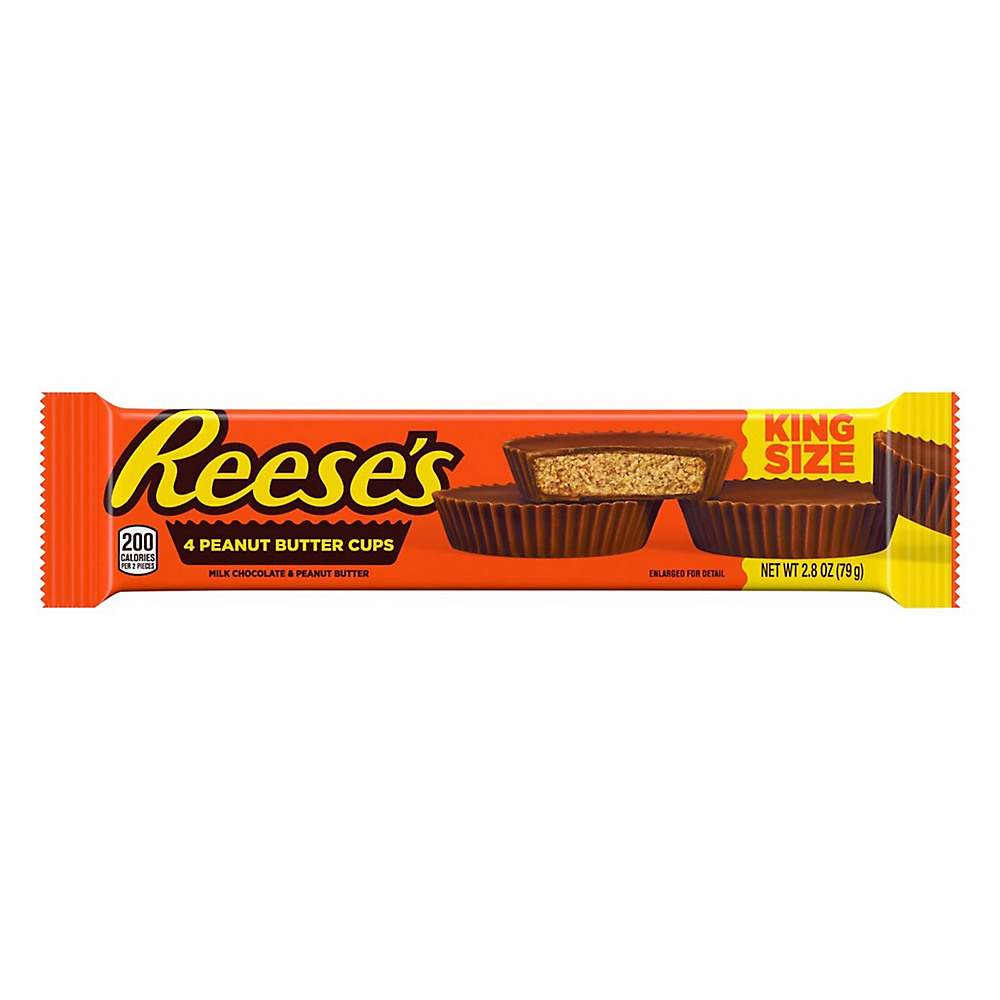 Calories in Reese's King Size Peanut Butter Cups, 2.8 oz