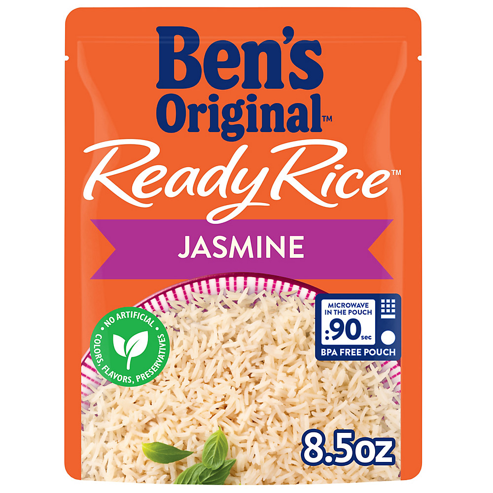Calories in Uncle Ben's Ben's Original Ready Rice Jasmine, 8.5 oz
