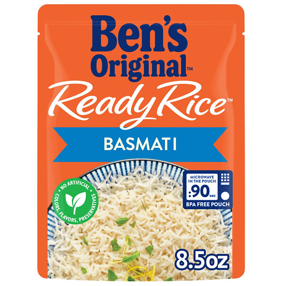 Calories in Uncle Ben's Basmati Rice, 8.5 oz