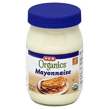 H-E-B Organics Mayonnaise, 16 oz