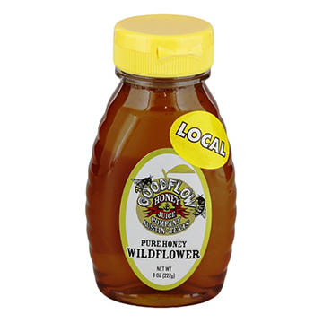 Good Flow Honey Co. Pure Wildflower Honey, 8 oz