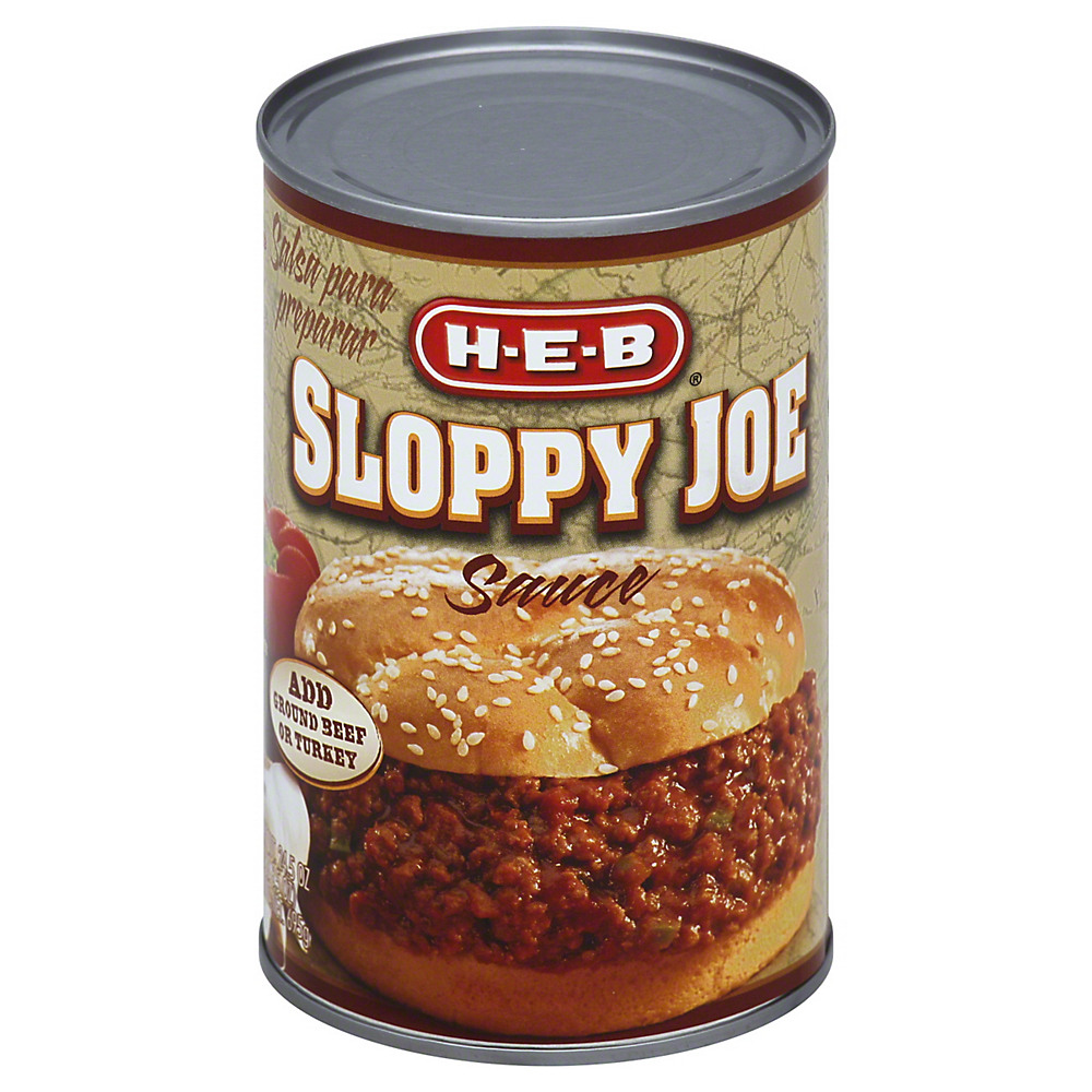 Calories in H-E-B Sloppy Joe Sauce, 24.5 oz