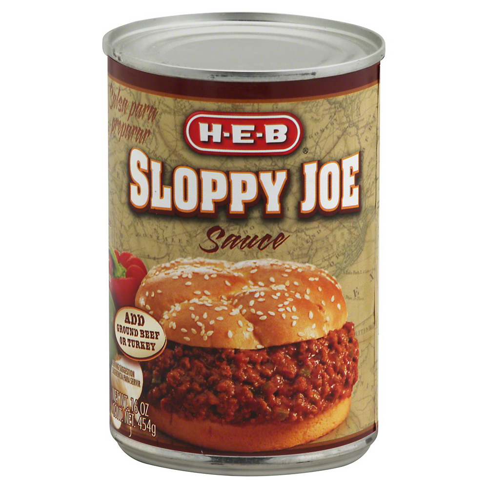 Calories in H-E-B Sloppy Joe Sauce, 16 oz