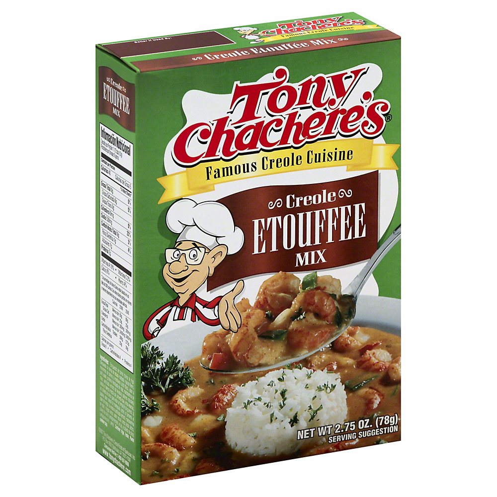 Calories in Tony Chachere's Creole Etouffe Mix, 2.75 oz