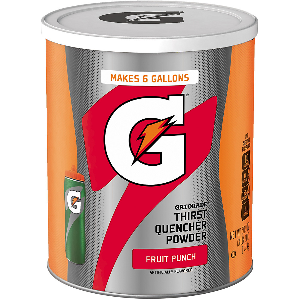 Calories in Gatorade G Series Thirst Quencher Powder Fruit Punch Drink Mix, 51 oz