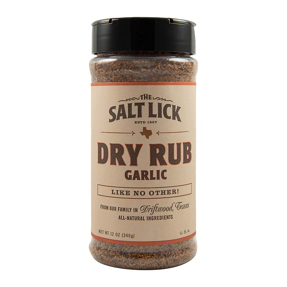 Calories in The Salt Lick Garlic Dry Rub, 12 oz