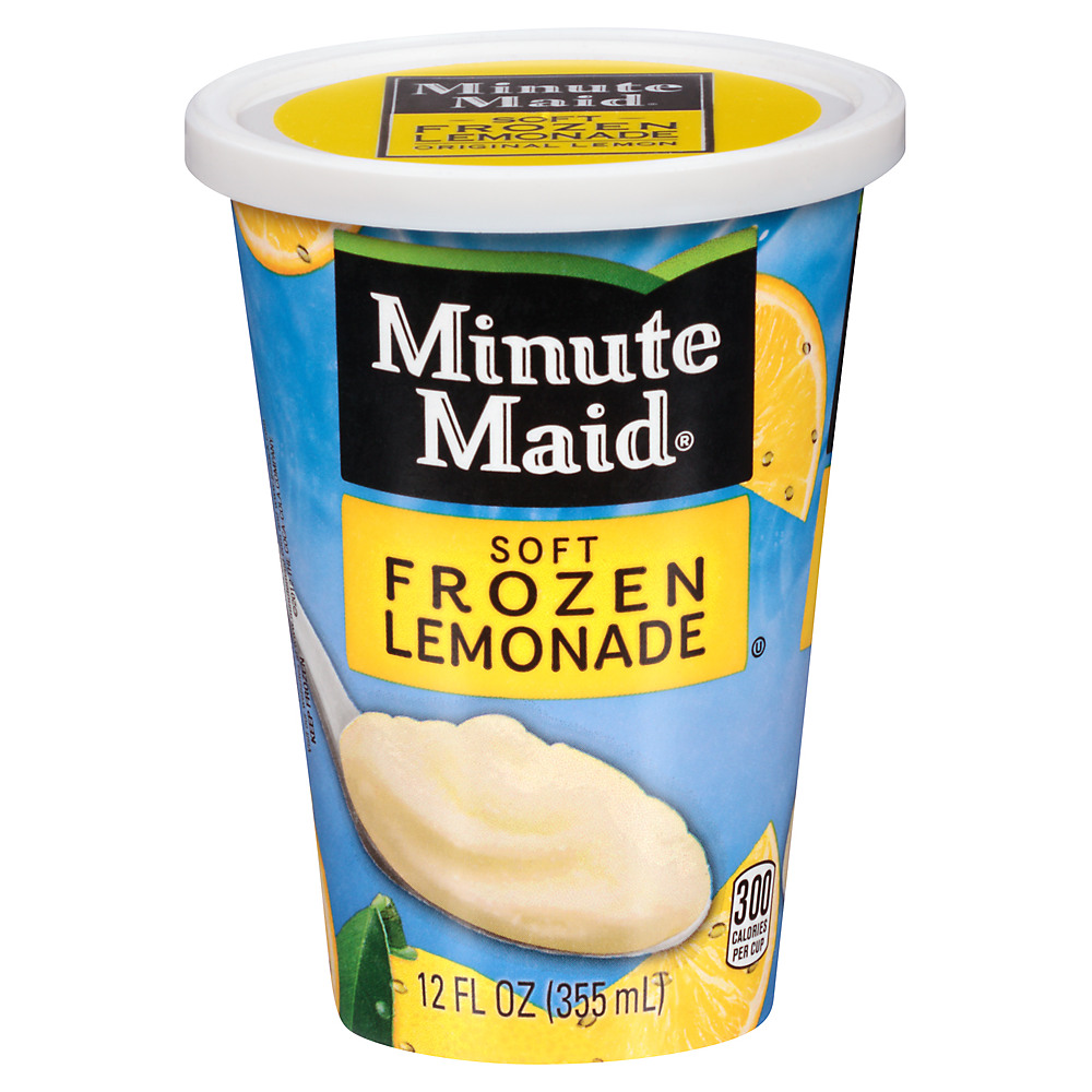 Calories in Minute Maid Soft Frozen Lemonade, 12 oz