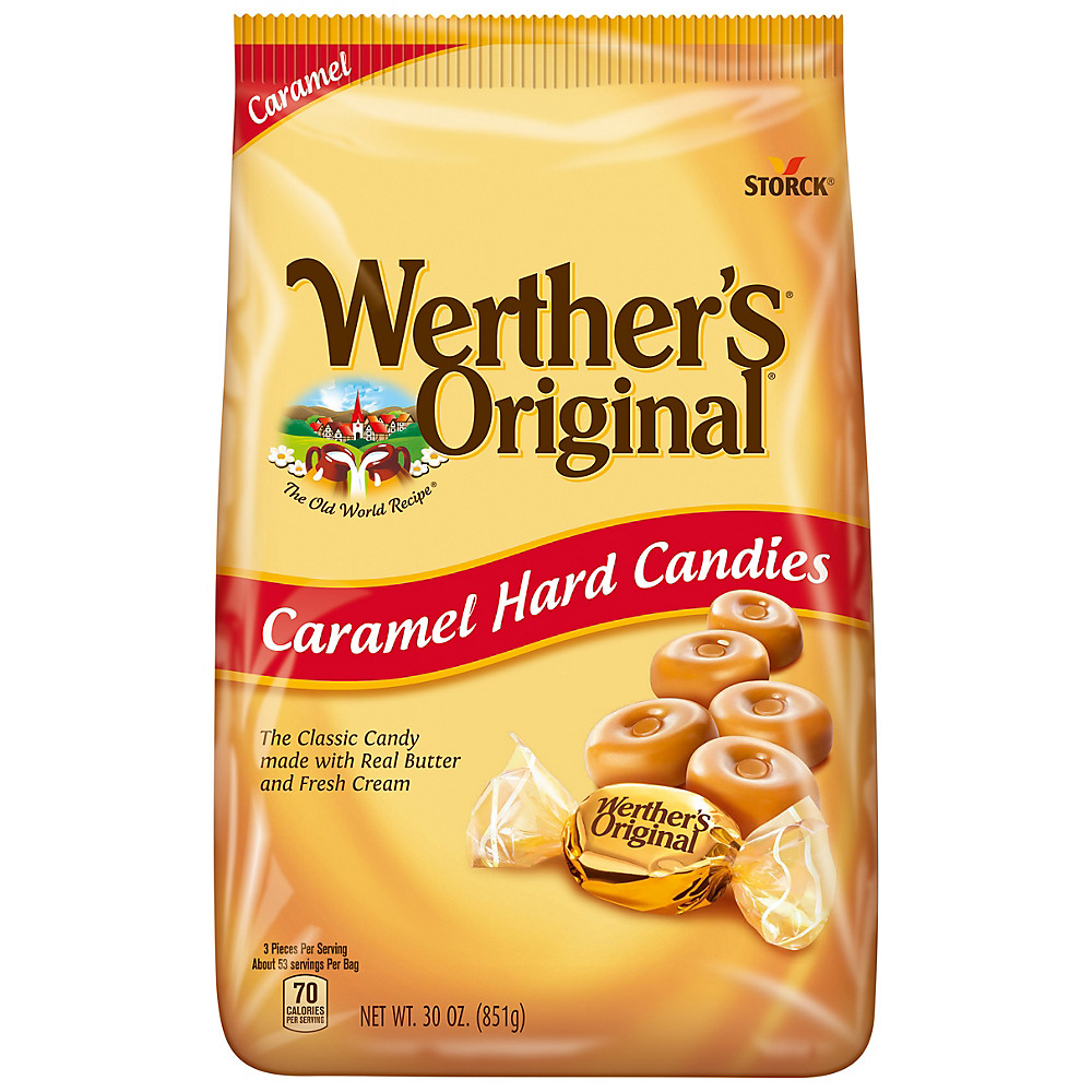 Calories in Werther's Original Hard Caramel Candy, 34 oz