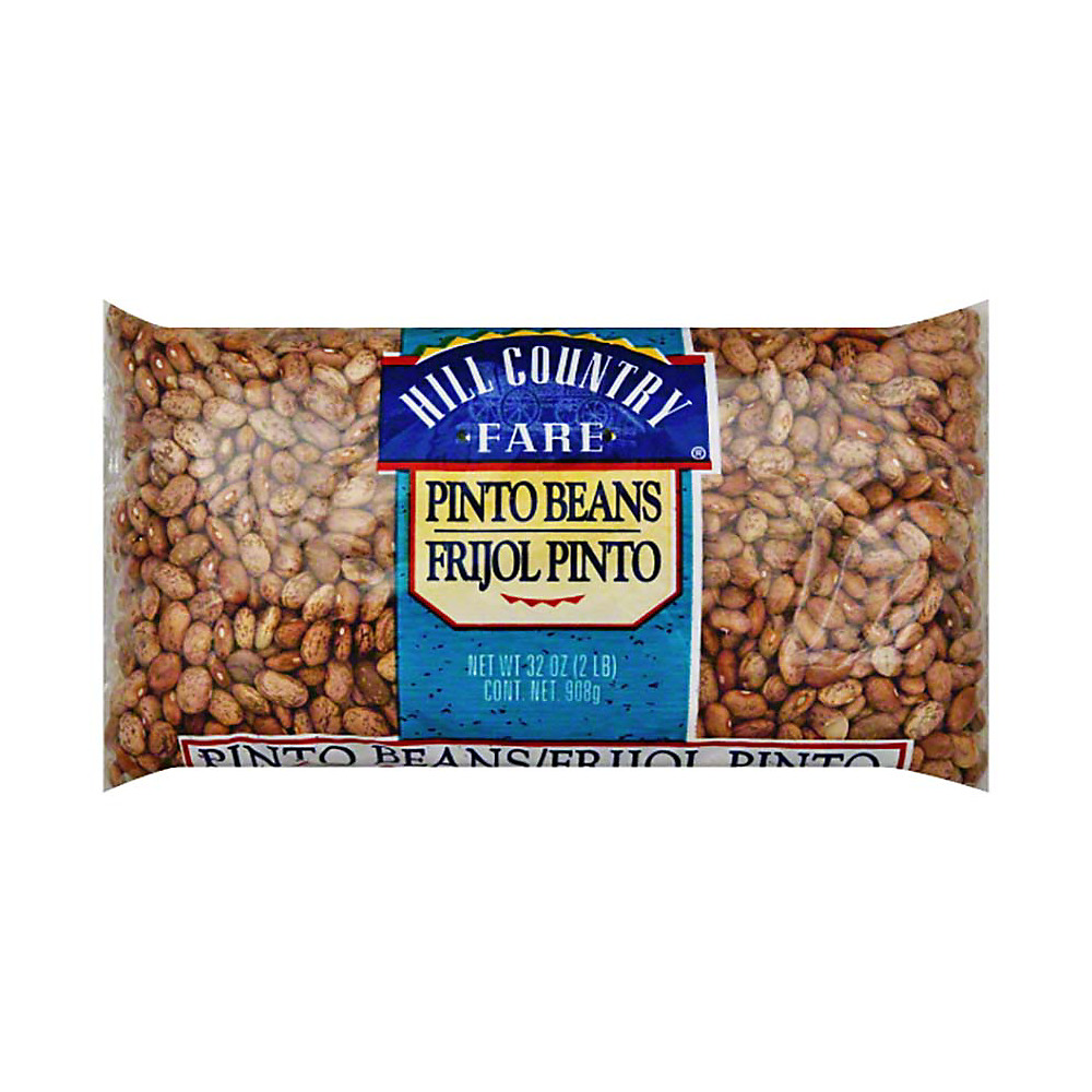 Calories in Hill Country Fare Pinto Beans, 32 oz