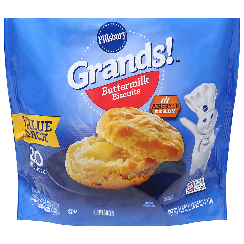 Calories in Pillsbury Grands! Buttermilk Biscuits Value Pack, 20 ct