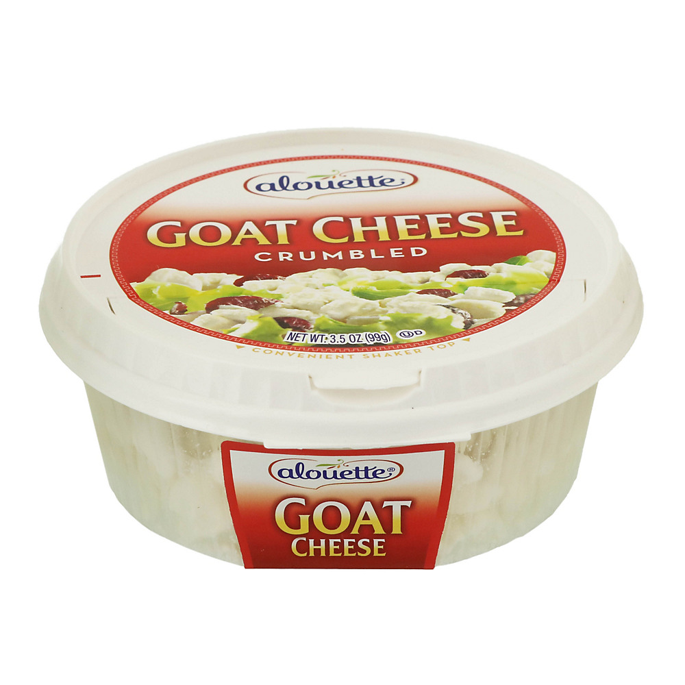 Calories in Alouette Goat Cheese Crumbled, 3.5 oz