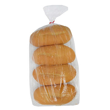 H-E-B Bakery White Bolillo Rolls, 4 ct