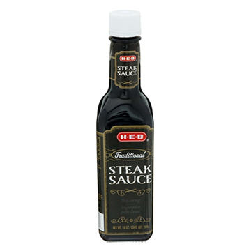 H-E-B Traditional Steak Sauce, 10 oz