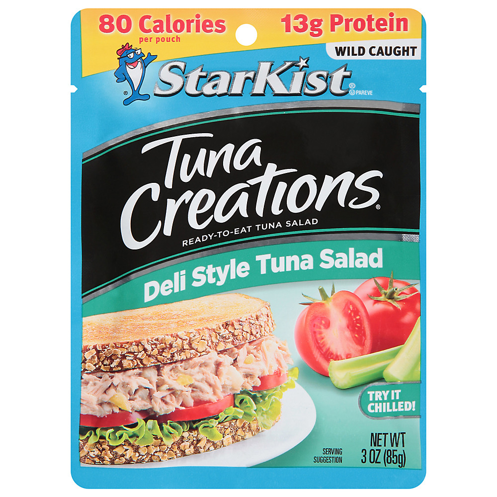 Calories in StarKist Tuna Creations Deli Style Tuna Salad, 3 oz