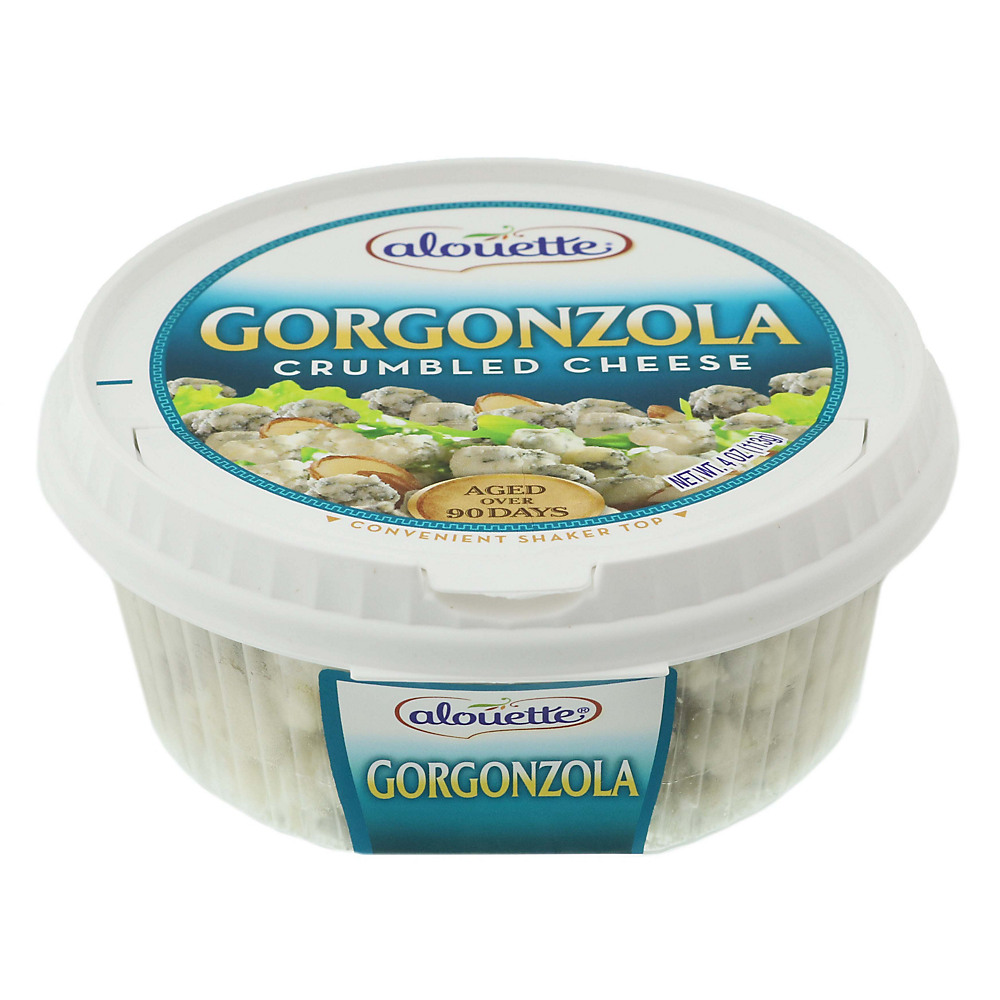 Calories in Alouette Gorgonzola Crumbled Cheese, 4 oz