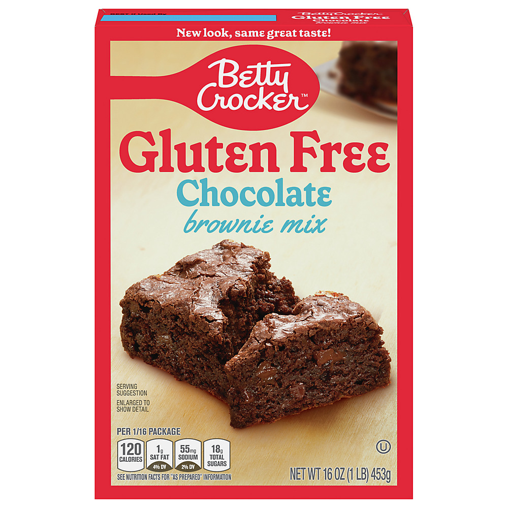 Calories in Betty Crocker Gluten Free Chocolate Brownie Mix, 16 oz