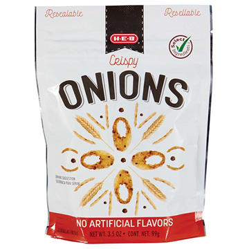 H-E-B Crispy Onions, 3.5 oz