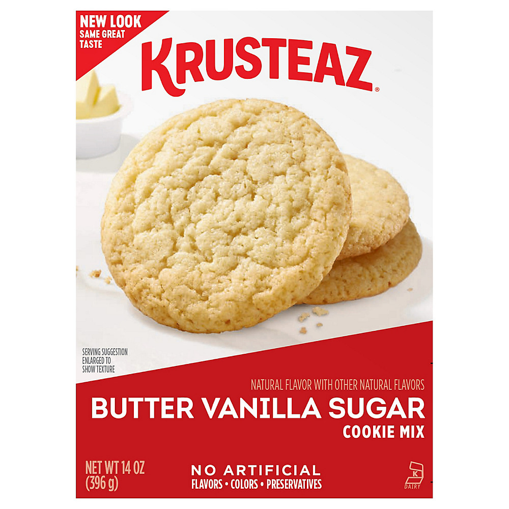 Calories in Krusteaz Butter Vanilla Sugar Cookie Mix, 14 oz