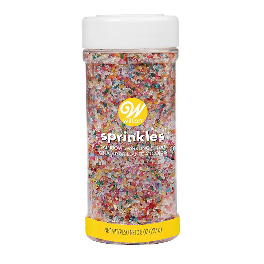 Calories in Wilton Rainbow Sparkling Sugar Sprinkles, 8 oz