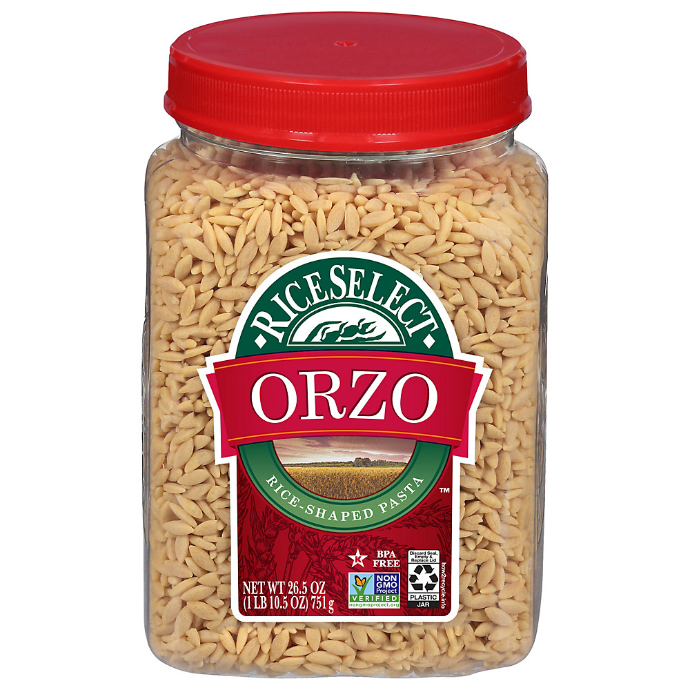 Calories in Rice Select Original Orzo, 26.5 oz