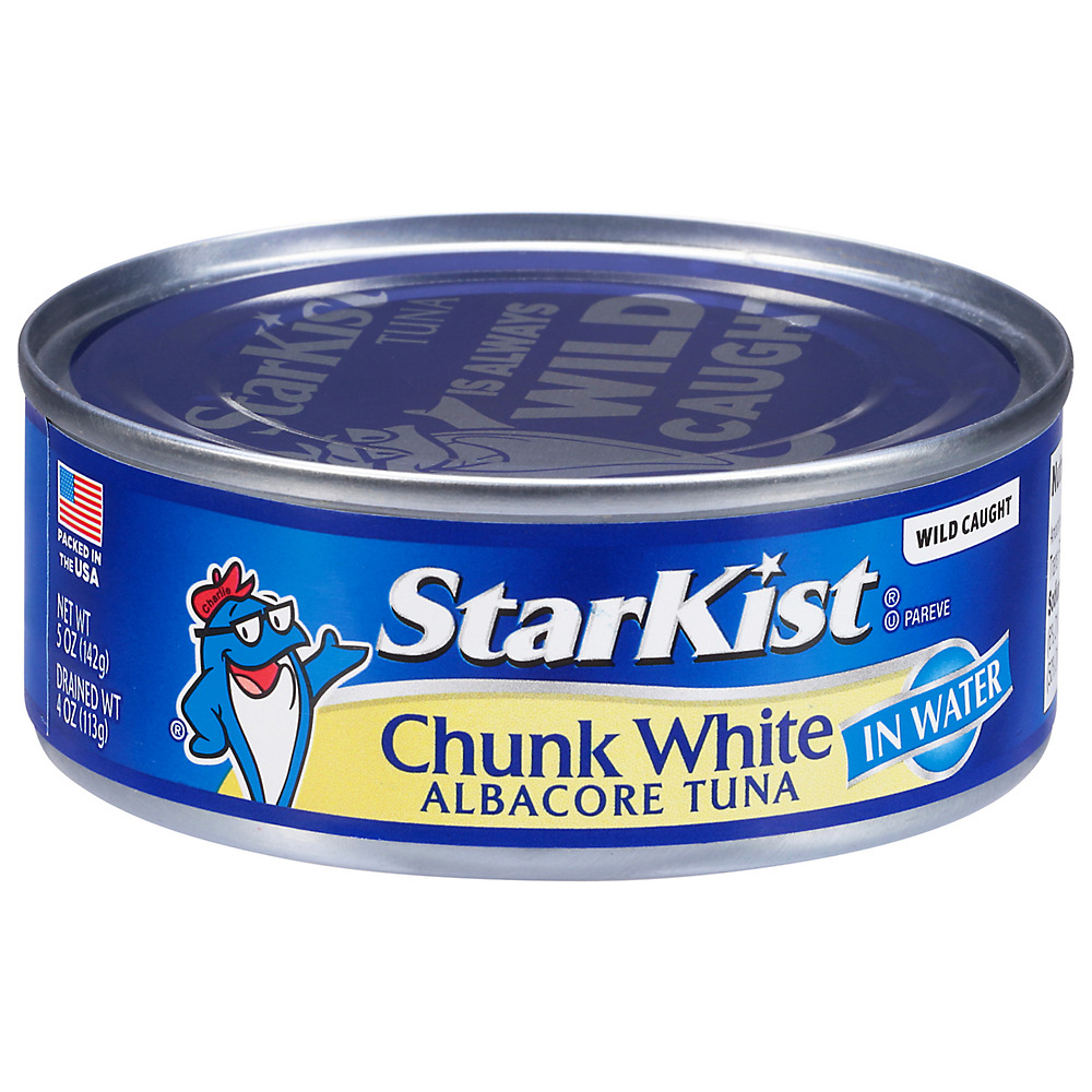 Calories in StarKist Chunk White Albacore Tuna in Water, 5 oz