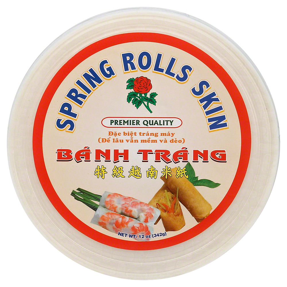 Calories in Banh Trang Spring Roll Skin, 12 oz