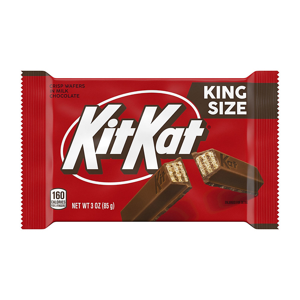 Calories in Kit Kat King Size Wafer Milk Chocolate Bar, 3 oz