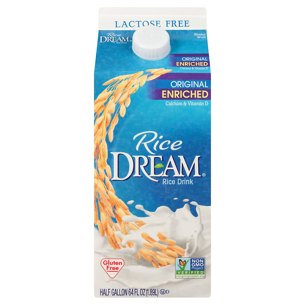 Calories in Rice Dream Original Rice Drink, 1/2 gal