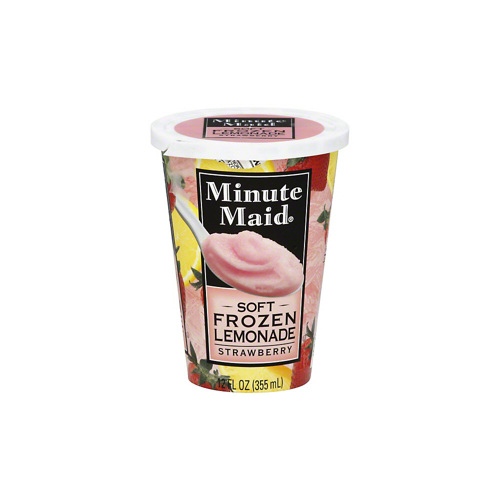 Calories in Minute Maid Soft Frozen Strawberry Lemonade, 12 oz