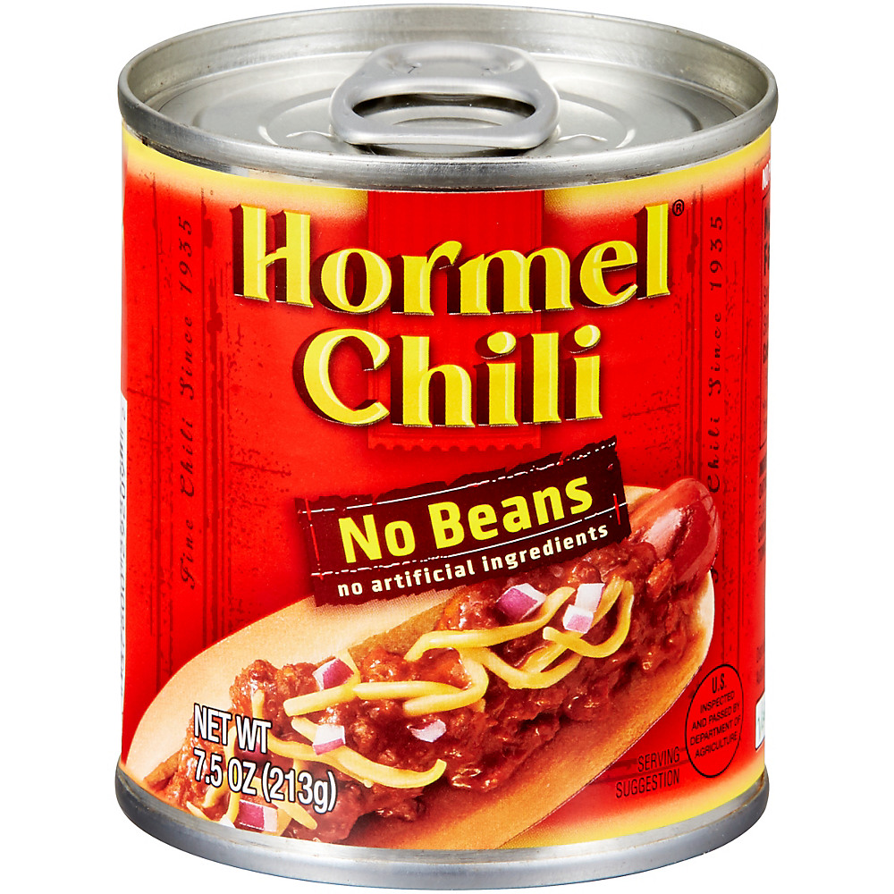 Calories in Hormel Chili No Beans, 7.5 oz