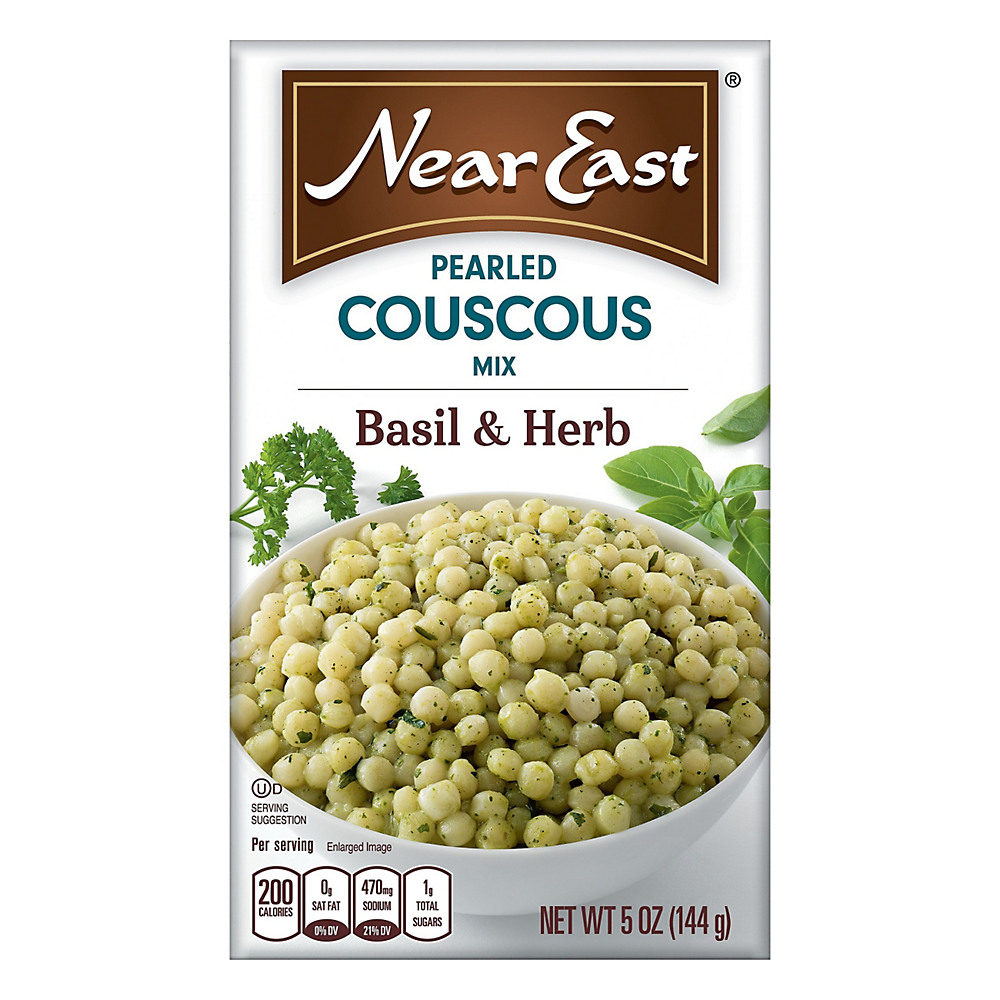 Calories in Near East Basil & Herb Pearled Couscous Mix, 5 oz