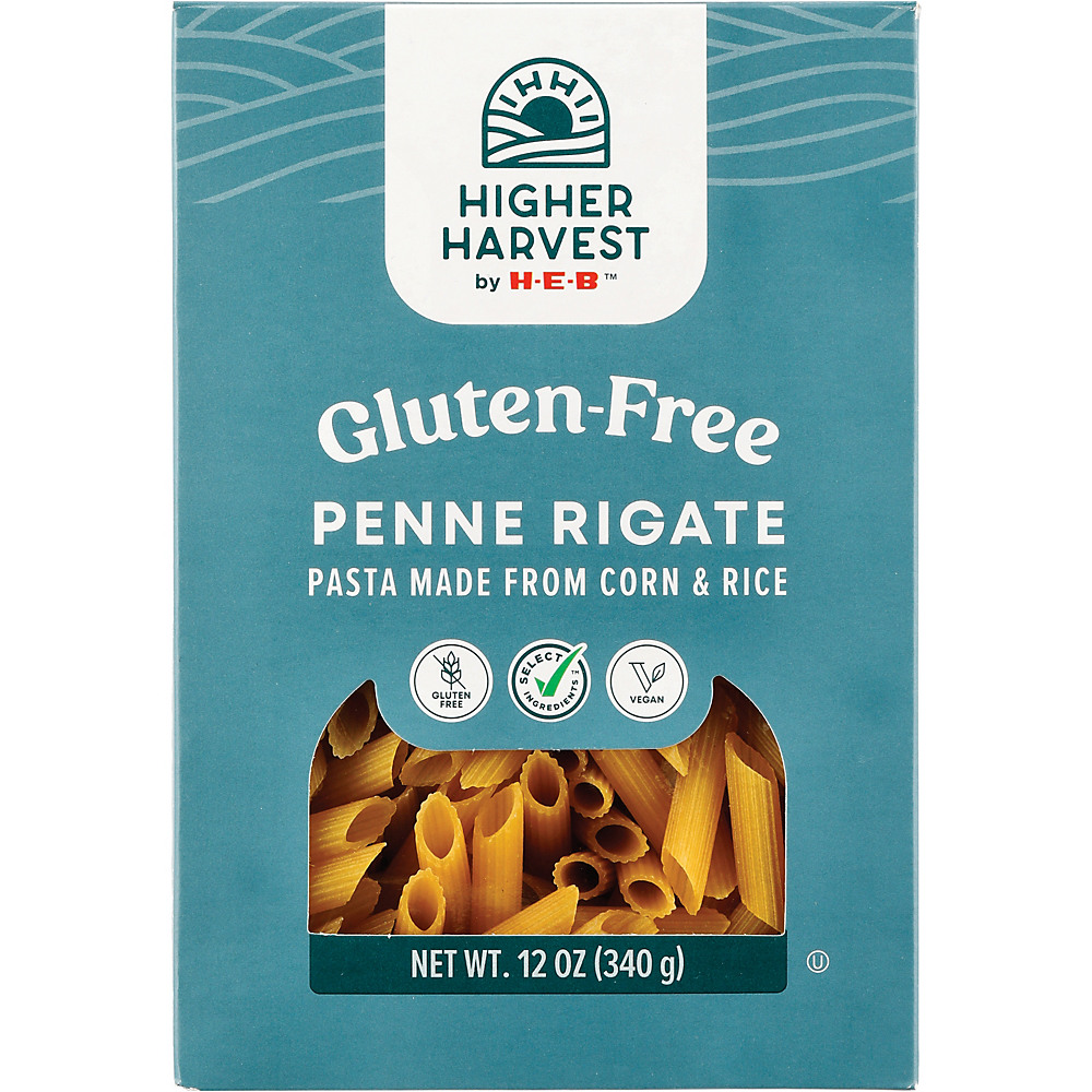 Calories in H-E-B Select Ingredients Gluten Free Penne Pasta, 12 oz