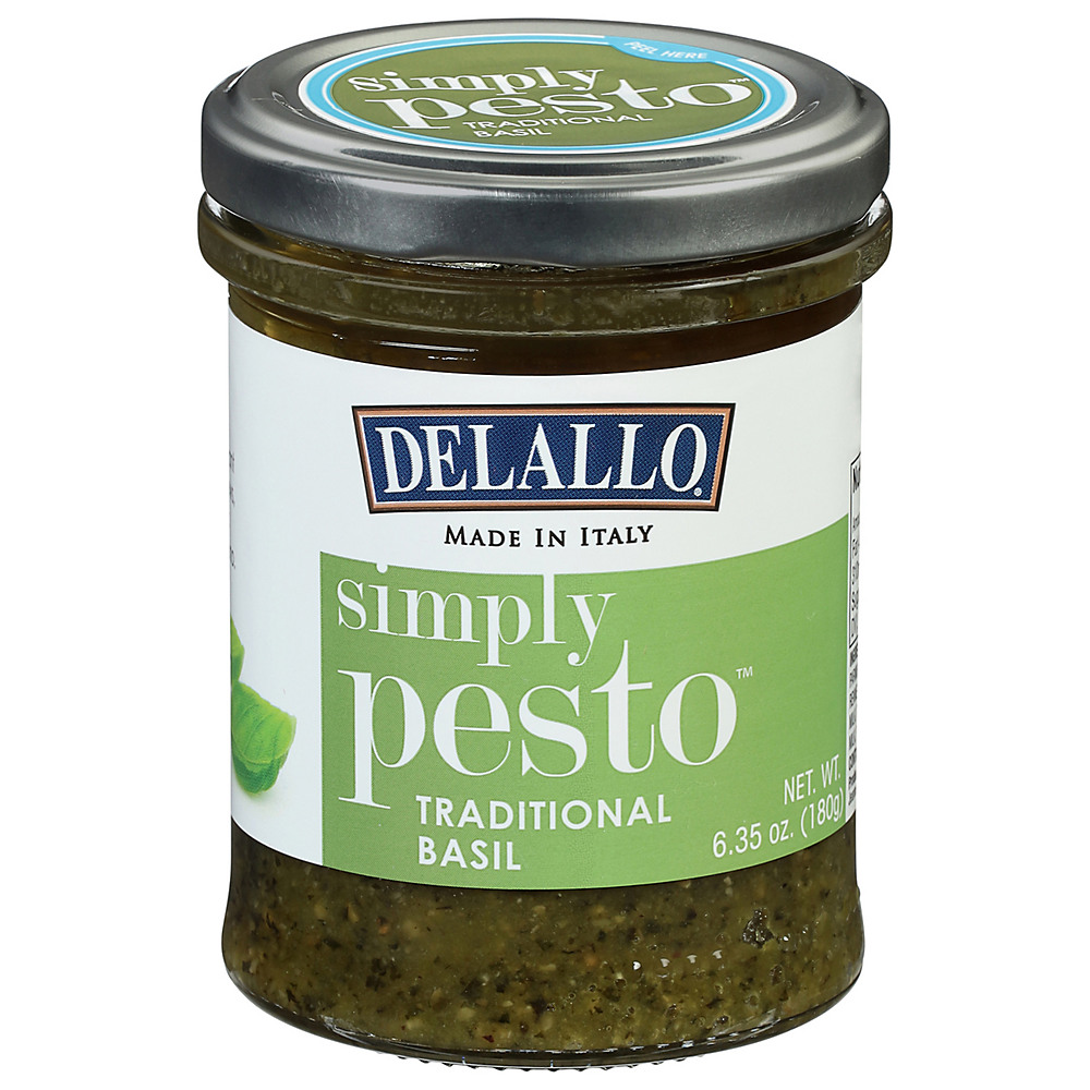 Calories in DeLallo Traditional Basil Simply Pesto, 6.5 oz