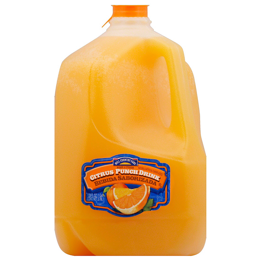 Calories in Hill Country Fare Citrus Punch, 1 gal