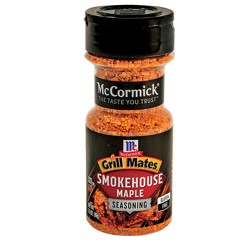 Calories in McCormick Grill Mates Smokehouse Maple Seasoning, 3.50 oz