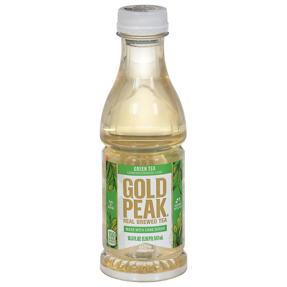 Calories in Gold Peak Green Iced Tea, 18.5 oz