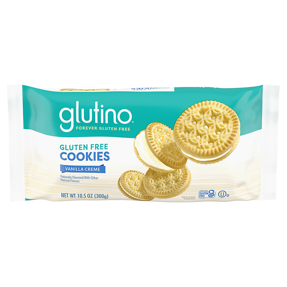 Calories in Glutino Gluten Free Vanilla Creme Cookies, 10.6 oz