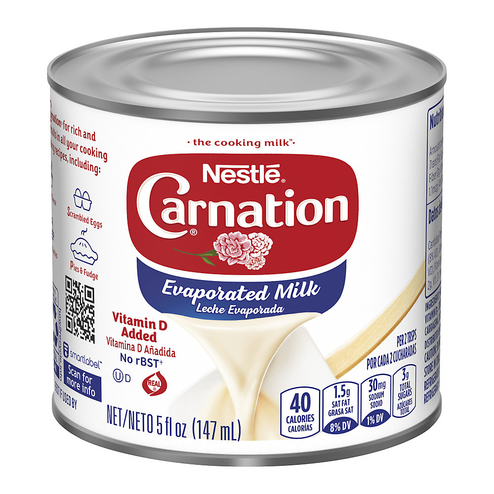 Calories in Carnation Evaporated Milk, 5 oz