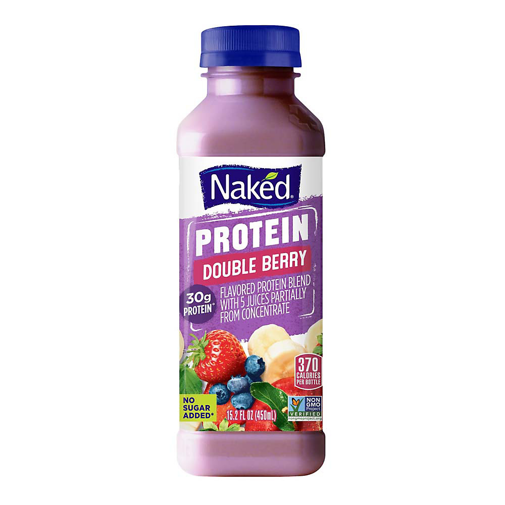 Calories in Naked Juice Double Berry Protein Smoothie, 15.2 oz