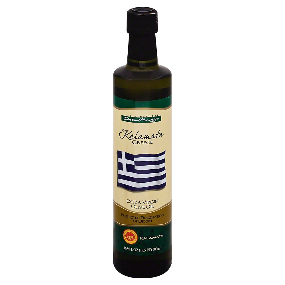 Calories in Central Market Kalamata Greece Extra Virgin Olive Oil, 16.9 oz