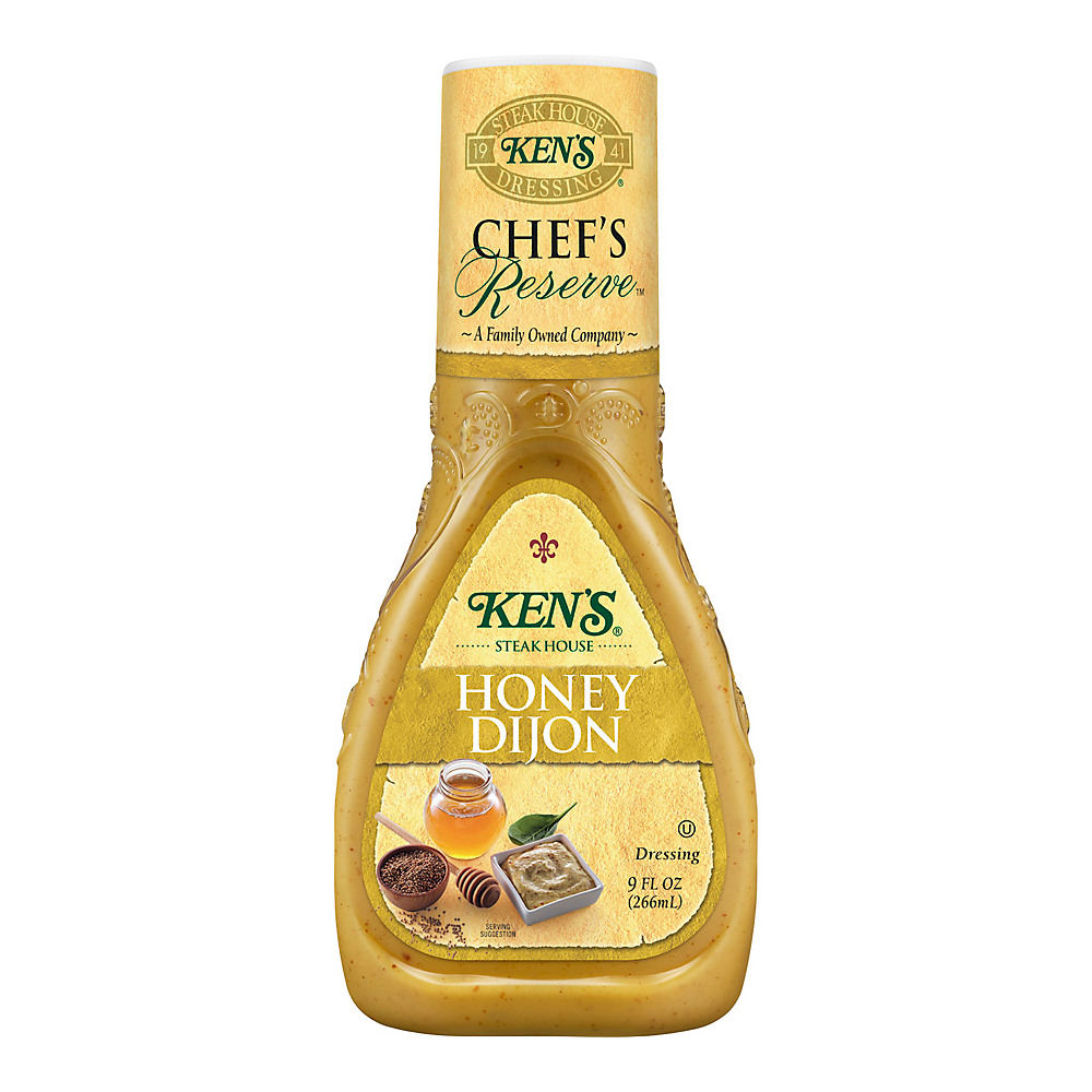 Calories in Ken's Steak House Chef's Reserve Honey Dijon Dressing, 9 oz