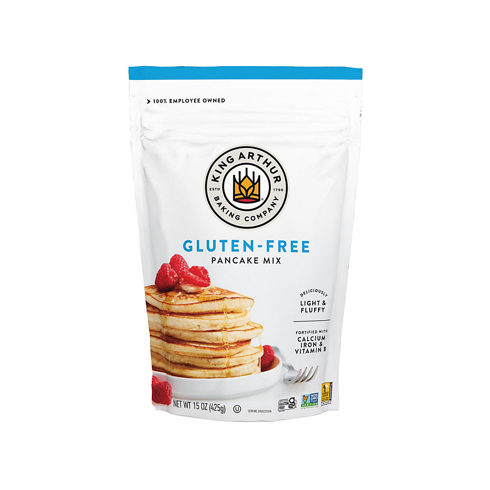 Calories in King Arthur Gluten Free Classic Pancake Mix, 15 oz
