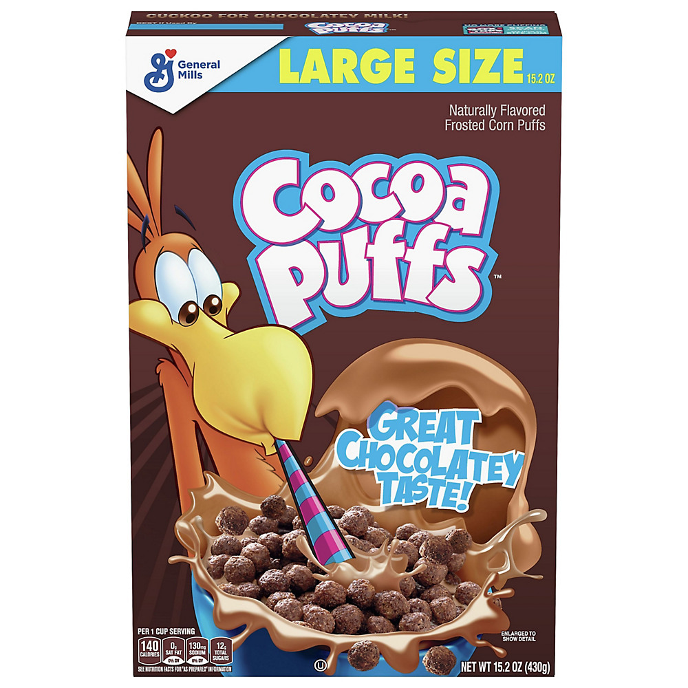 Calories in General Mills Cocoa Puffs Cereal, 15.2 oz