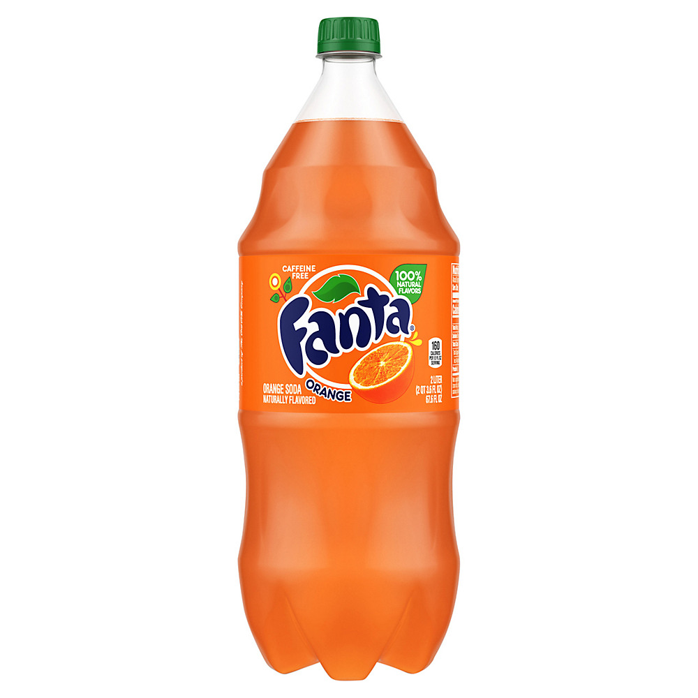 Calories in Fanta Orange Soda, 2 L